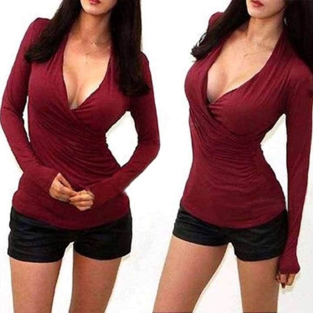 Faux Wrap Shirt